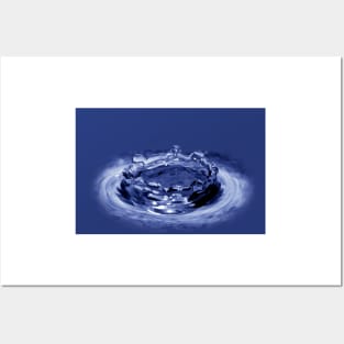 Water Splash Posters and Art